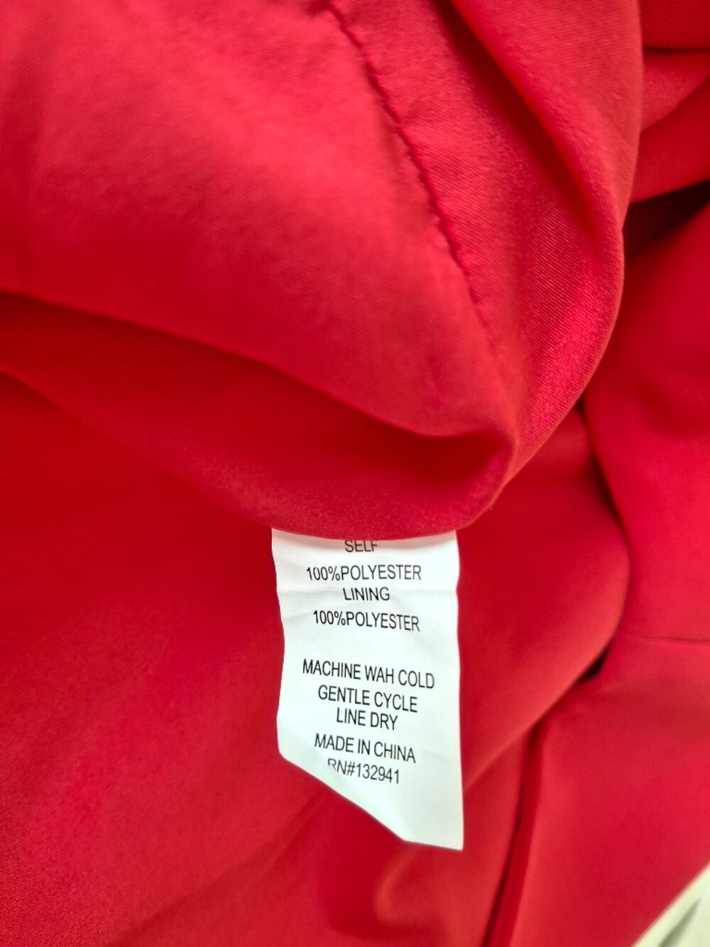 (New) Amanda Uprichard – Marshall Mini Dress (Red) Women's Medium - Picture 15 of 16